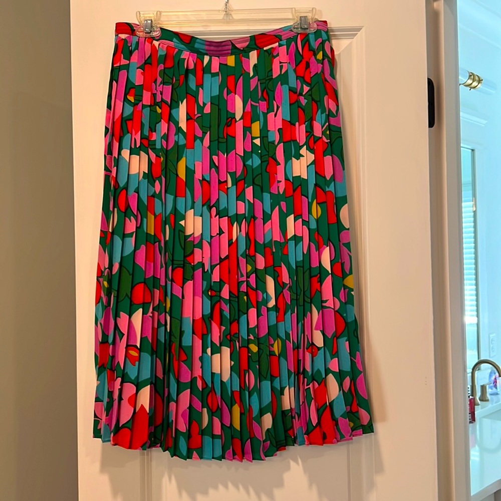 Jcrew pleated skirt